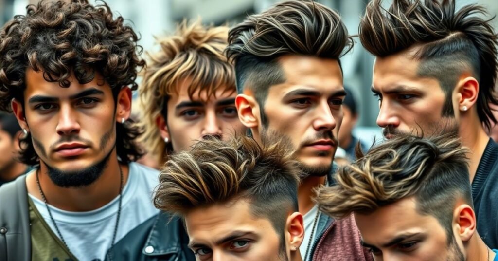 Mullet Hairstyles Men