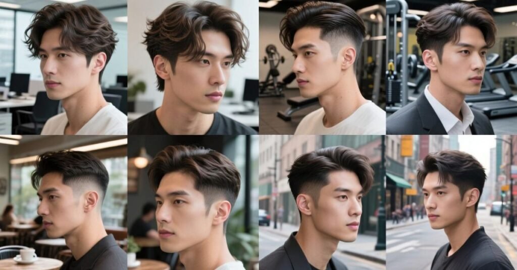 Medium Length Hairstyles Men
