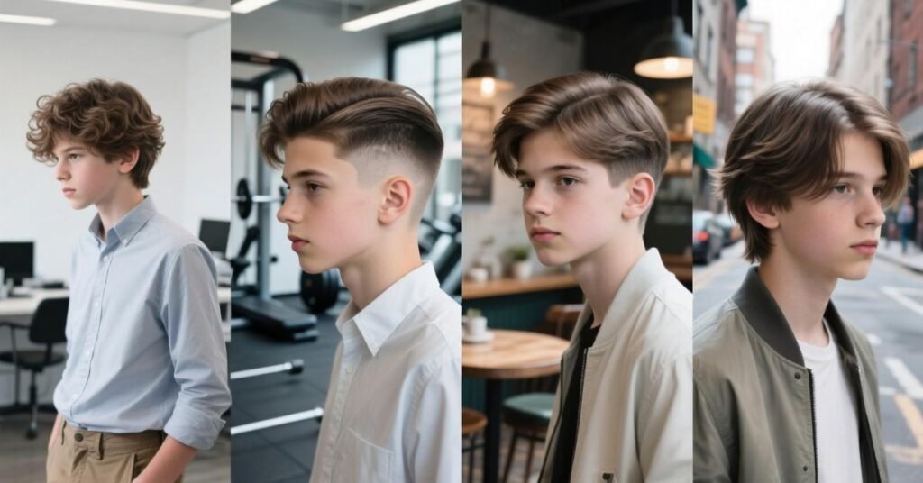 Medium Length Hairstyles Men