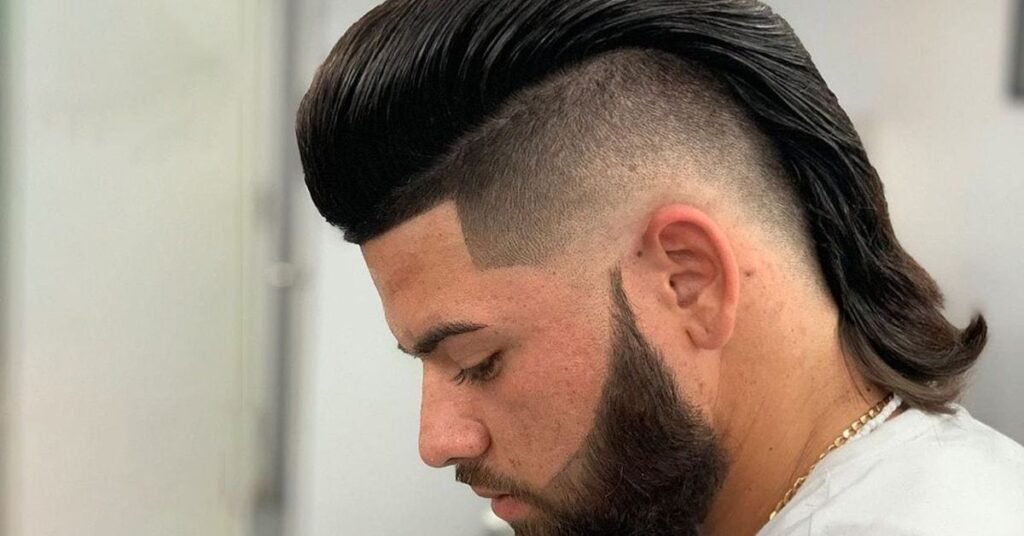 Faded Mullet Haircut