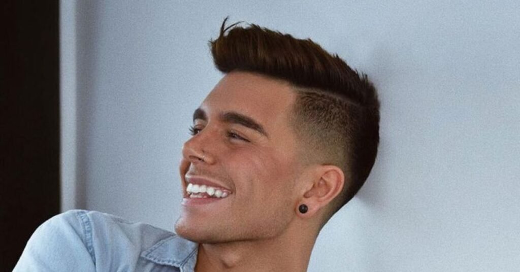 low fade haircut men