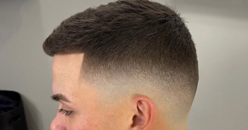 low fade mullet