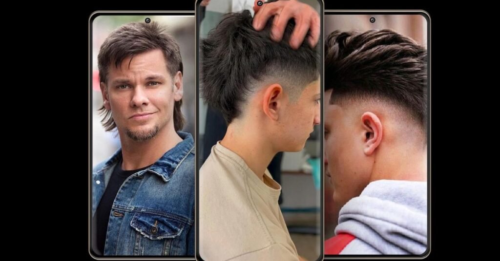 men's mullet haircut