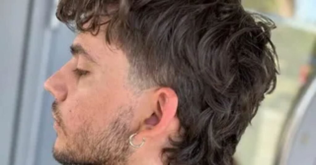 modern mullet hairstyle