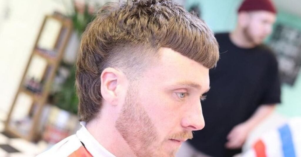 modern mullet hairstyle
