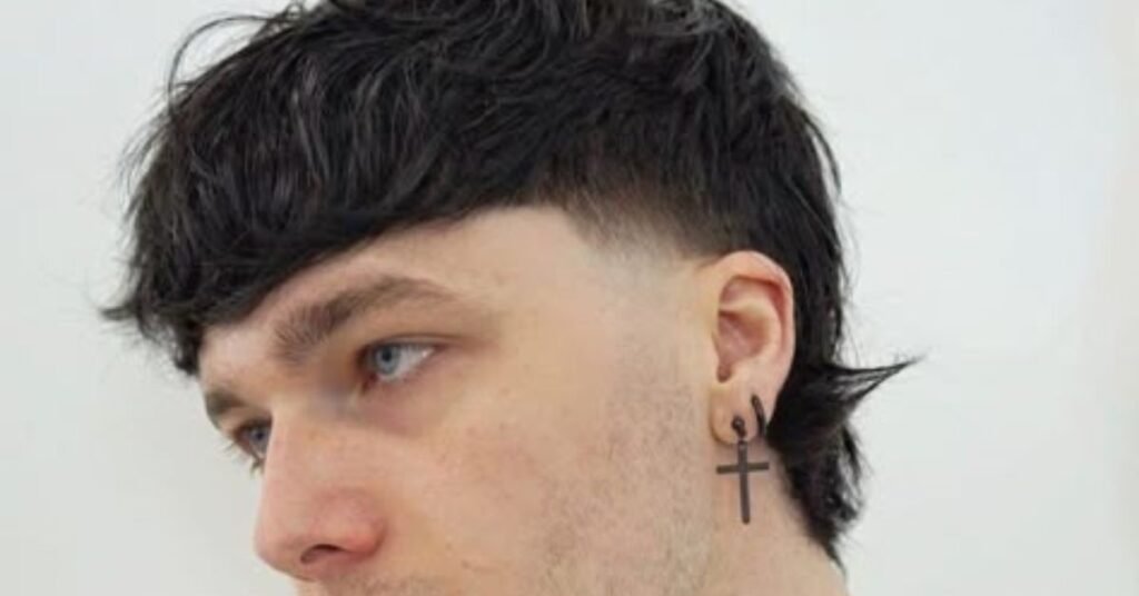 modern mullet hairstyle