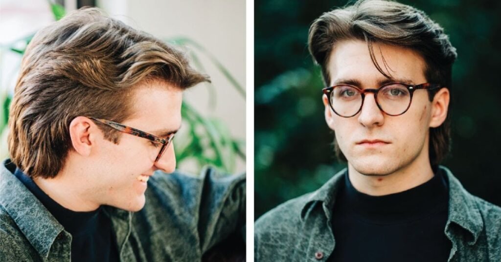 short modern mullet