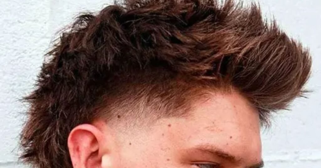 short modern mullet