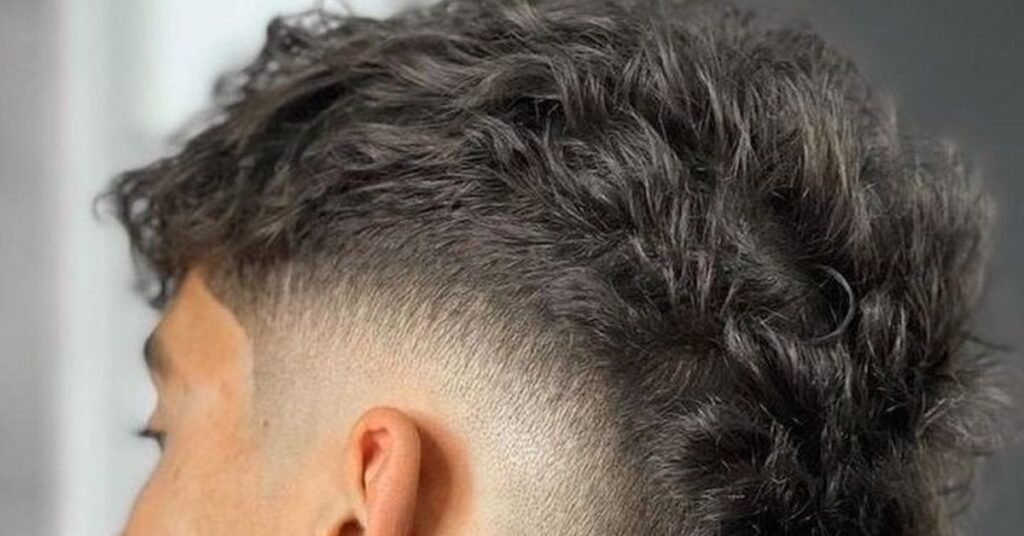 mullet short hair