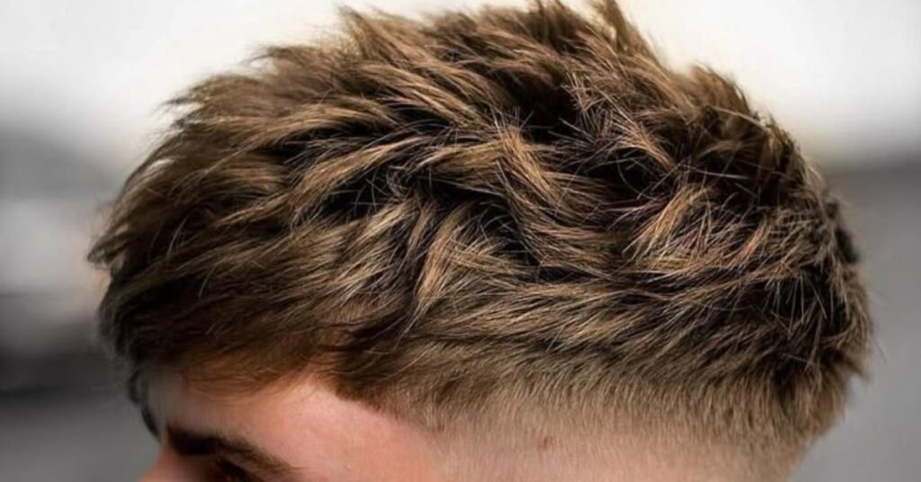 mullet short hair