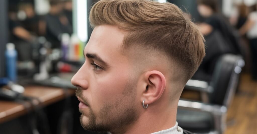 drop fade mullet
