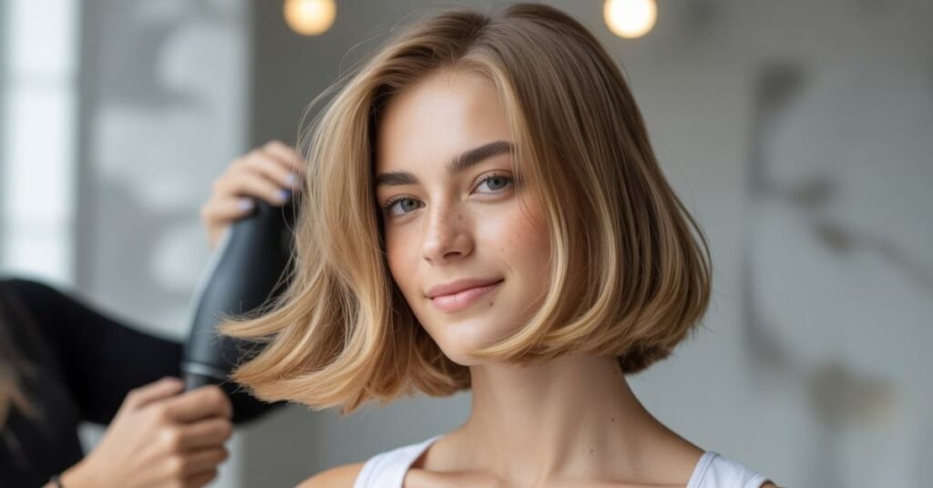 Front Long Back Short Hair