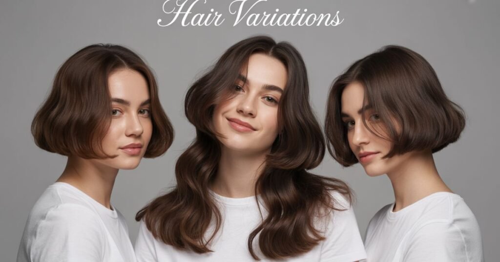 Front Long Back Short Hair