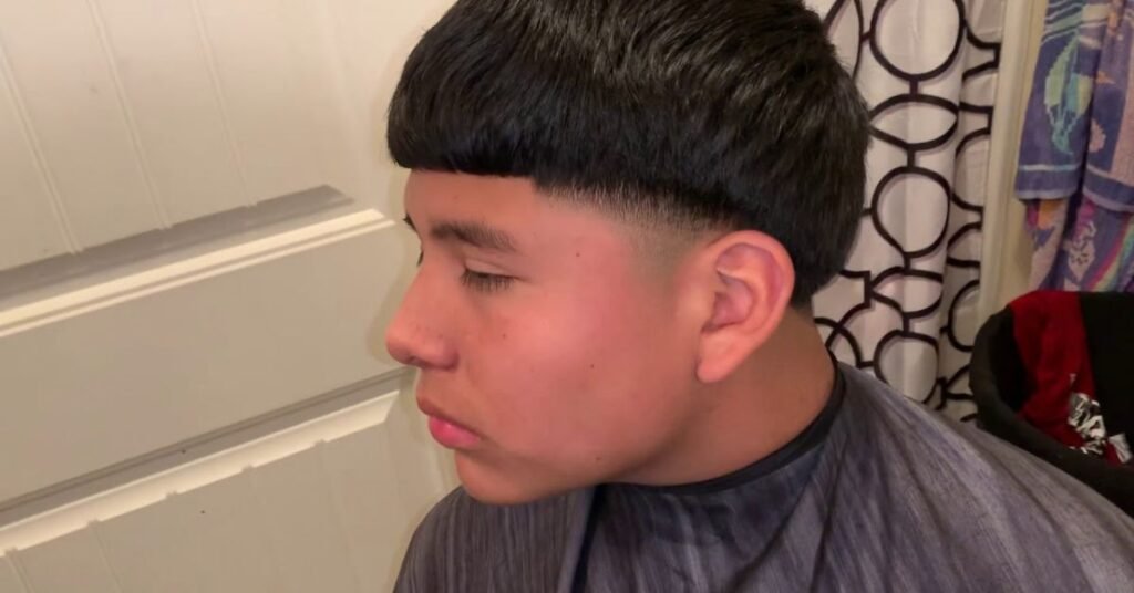 Low Taper Modern Mullet
