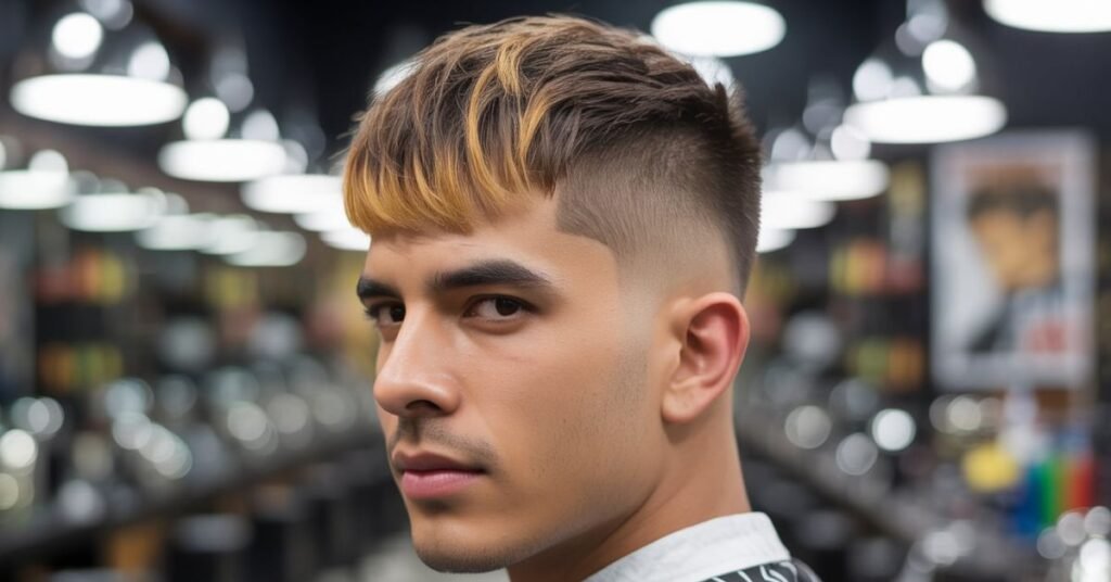 Modern Mullet Burst Fade
