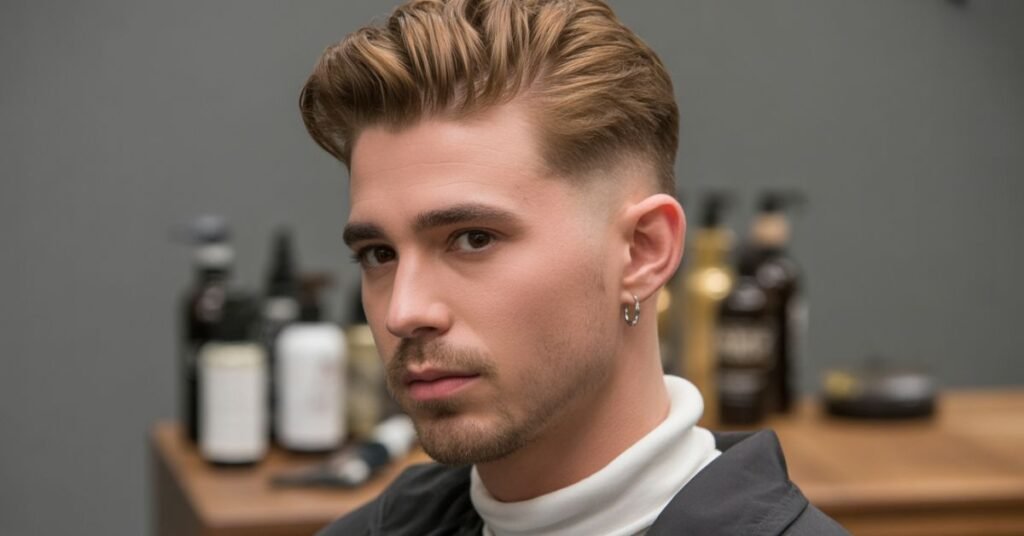 Modern Mullet Burst Fade