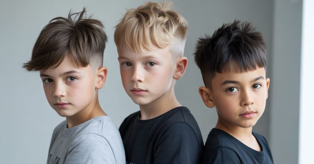 modern mullet short