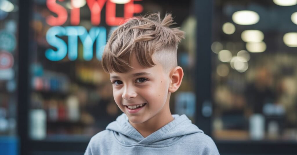 modern mullet short
