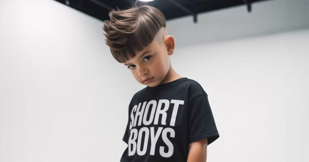 modern mullet short