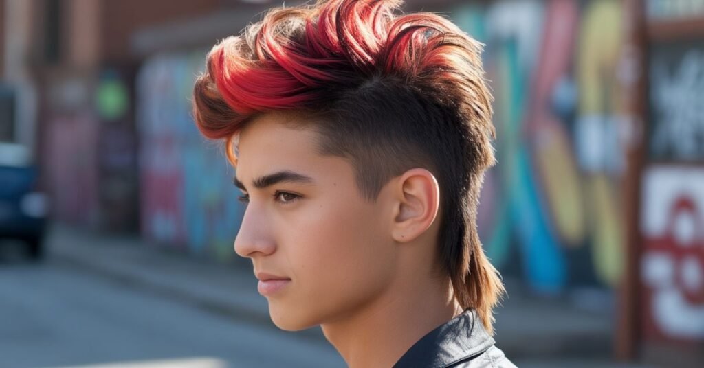Mohawk Mullet Hairstyle