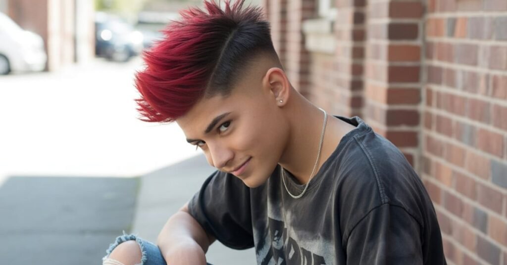 Mohawk Mullet Hairstyle