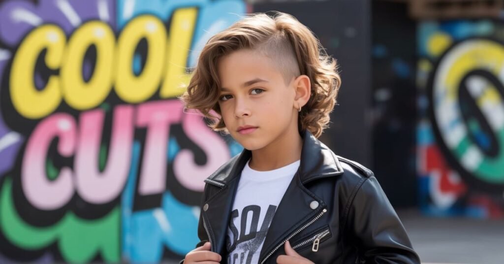 Mullet Curly Hair