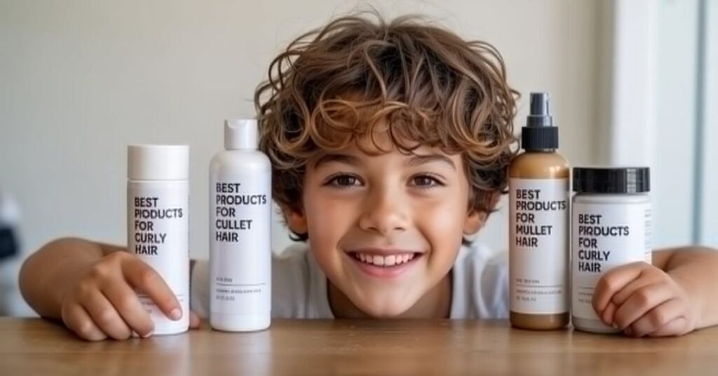 Mullet Curly Hair