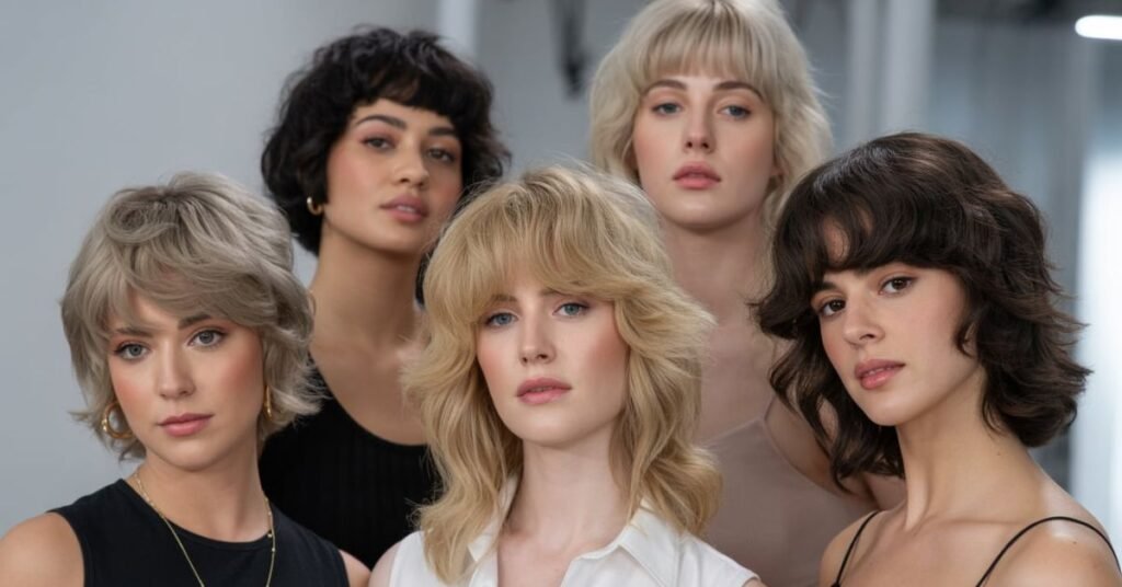 mullet hairstyle for ladies