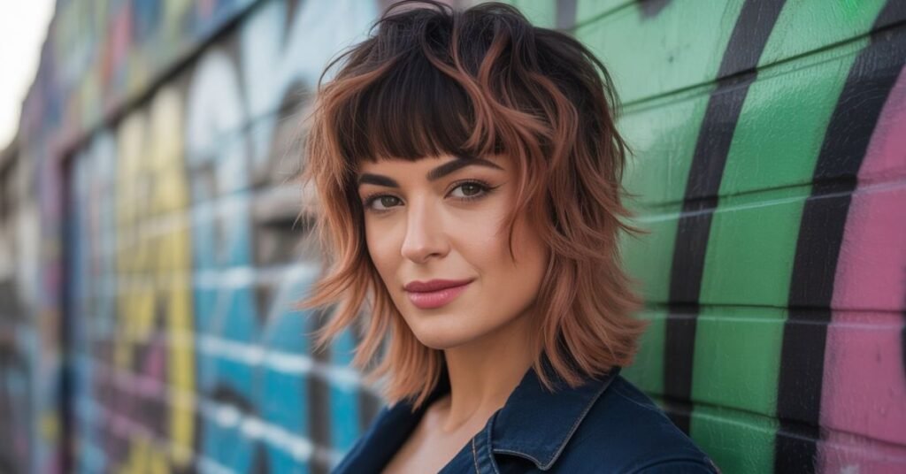 mullet hairstyle for ladies