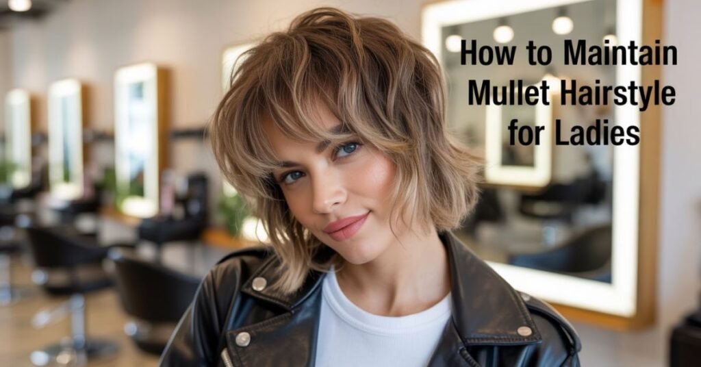 mullet hairstyle for ladies