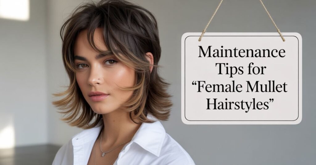 Mullet Hairstyles for Females