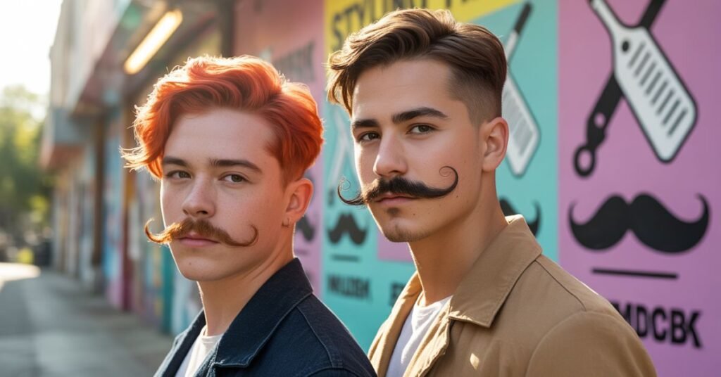 Mullet and Mustache