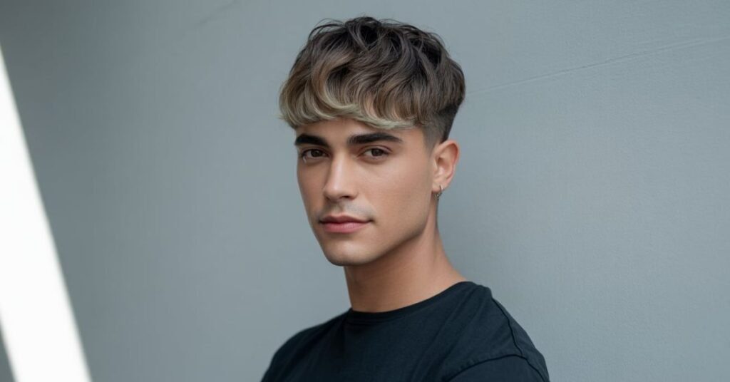 short mullet men