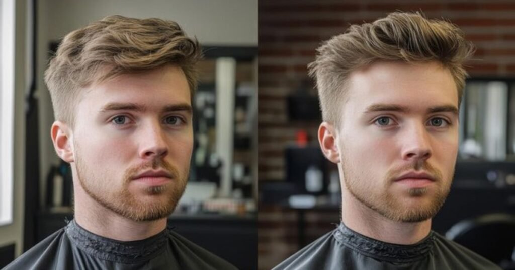 Taper Short Mullet Fade