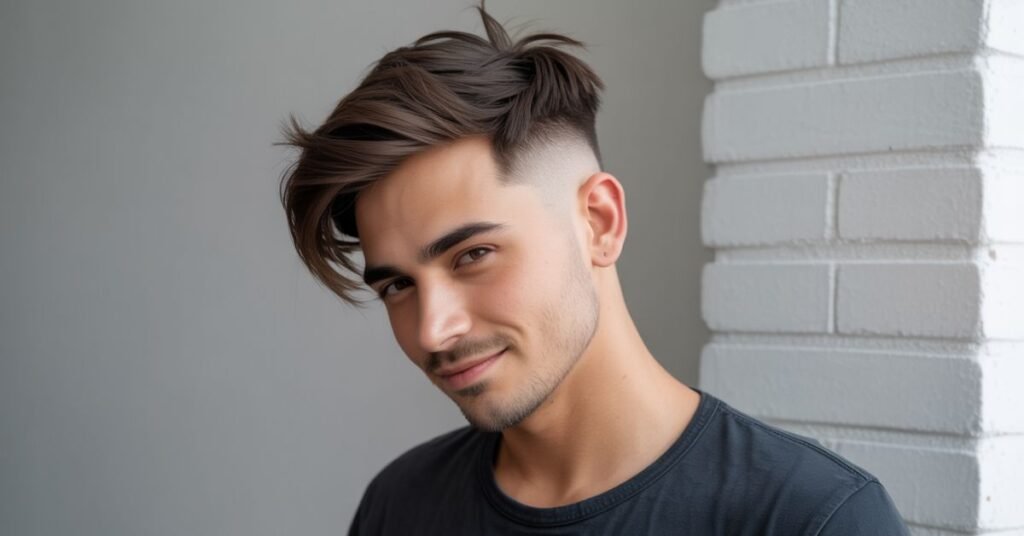Mullet with Fade Haircut
