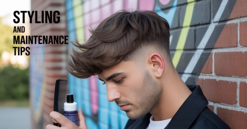 Mullet with Fade Haircut
