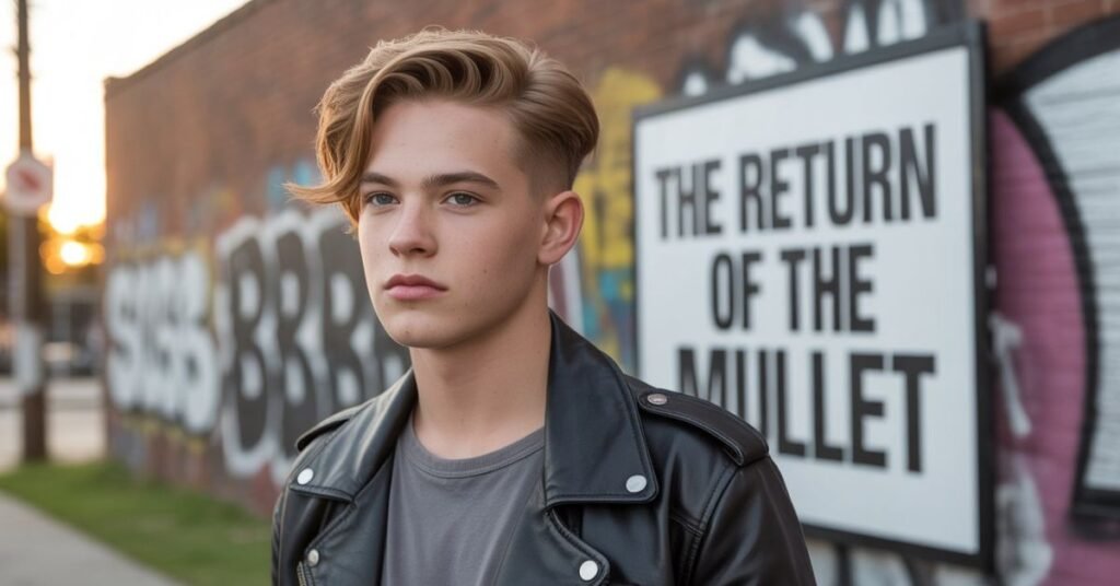 Mens Mullet Hair