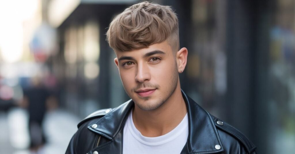 Mens Short Mullet