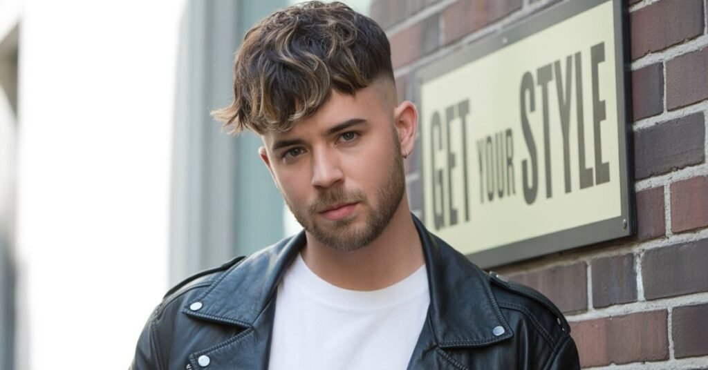 Mens Short Mullet