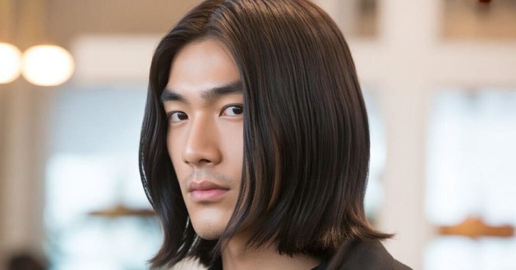 Long Asian Hairstyles Male