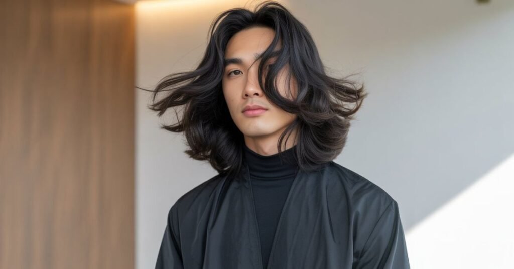 Long Asian Hairstyles Male