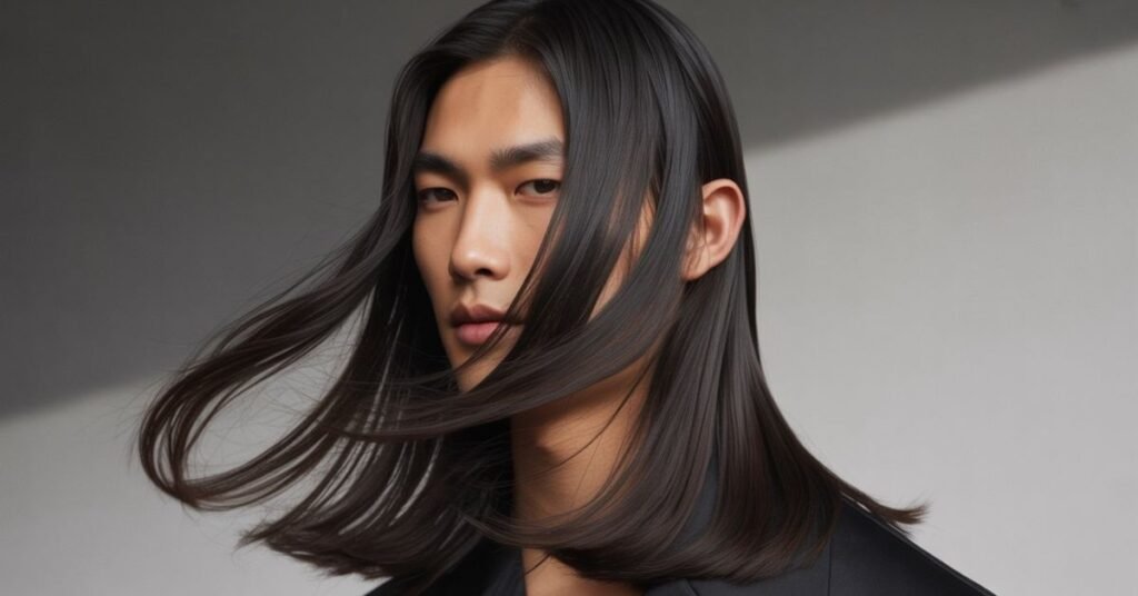 Long Asian Hairstyles Male