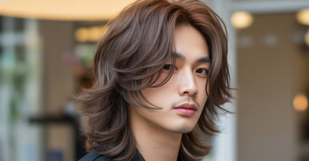 Long Asian Hairstyles Male