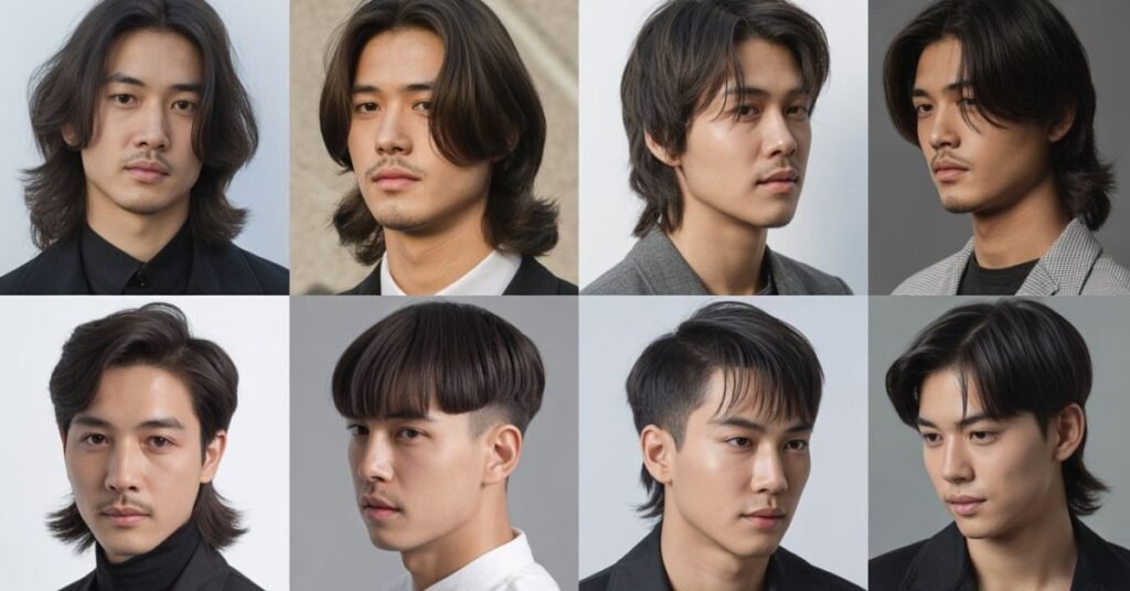 Long Asian Hairstyles Male