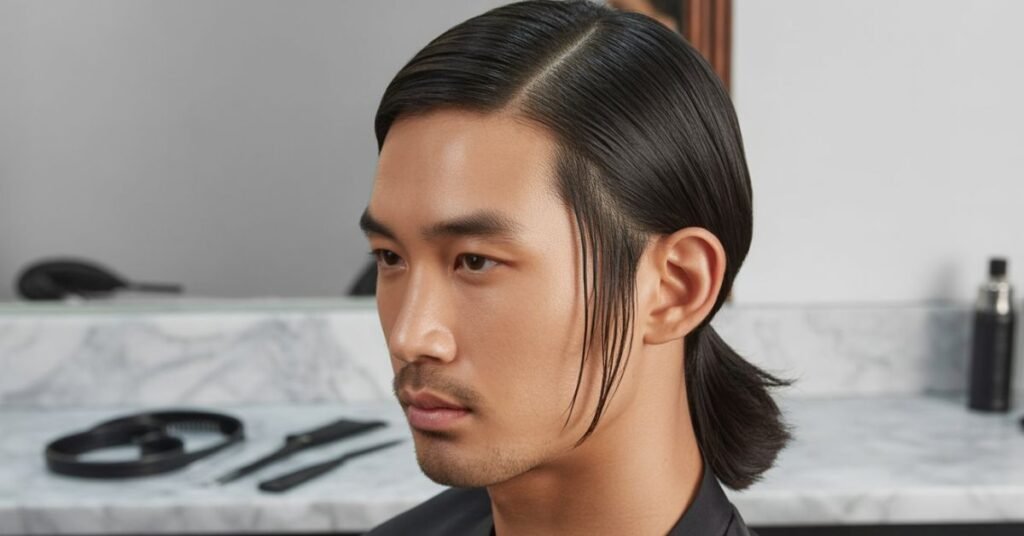 Long Asian Hairstyles Male