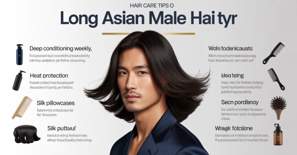Long Asian Hairstyles Male
