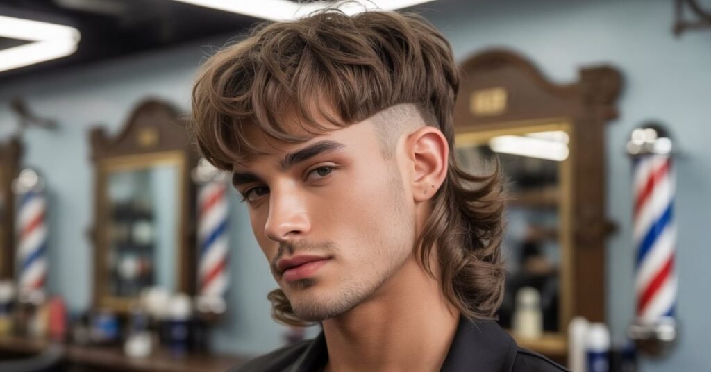 Men Mullet Haircut