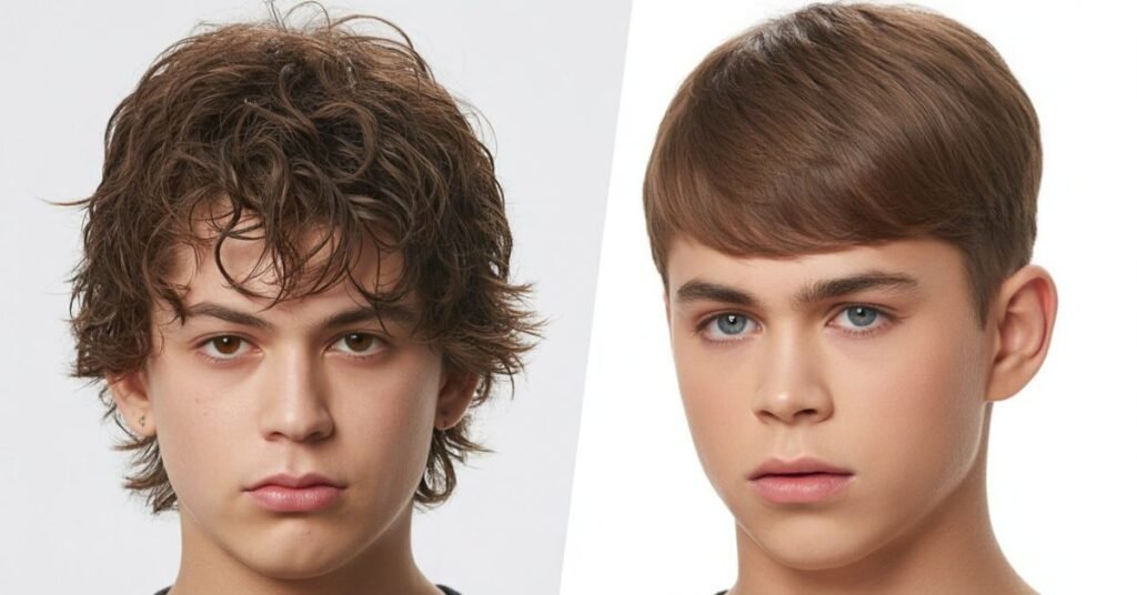 Messy Mullet Hairstyles