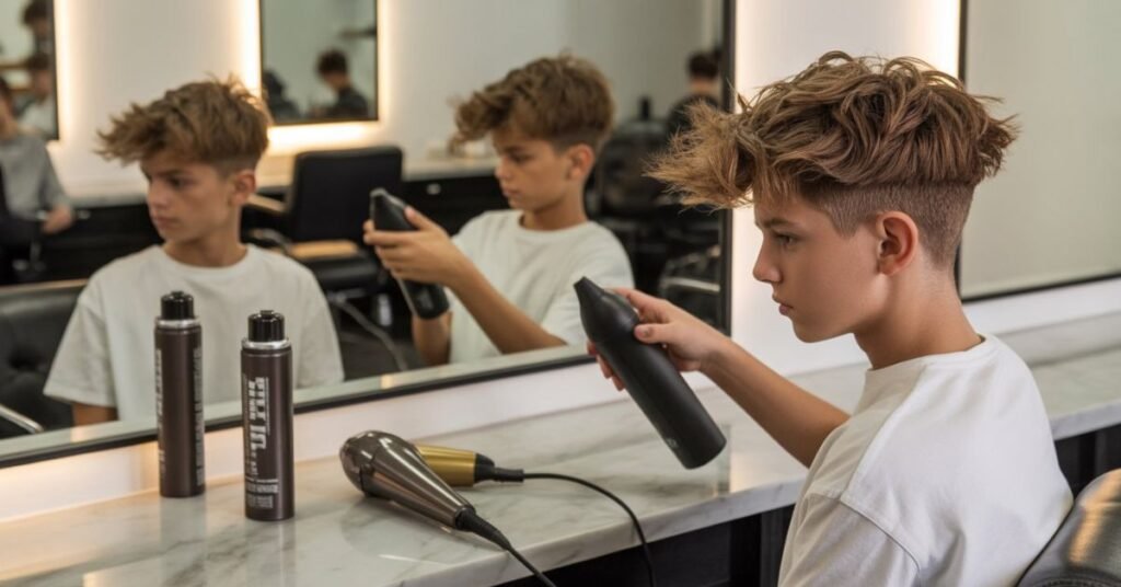 Messy Mullet Hairstyles