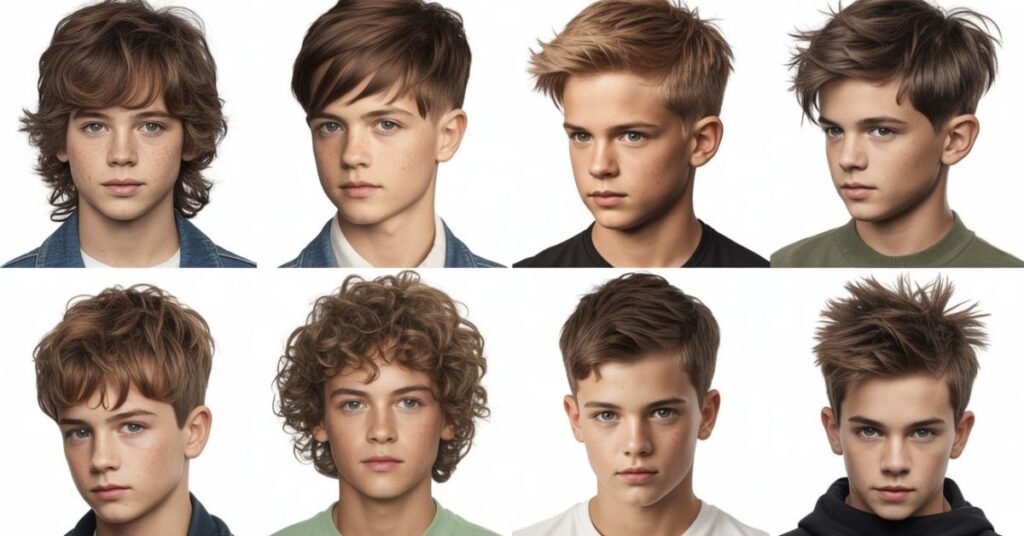 Messy Mullet Hairstyles